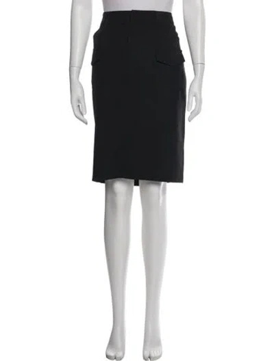Pre-owned Balenciaga Vintage Knee-length Skirt In Black