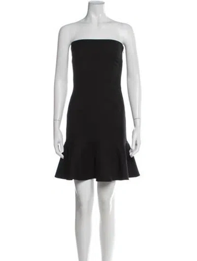 Pre-owned Balenciaga Vintage Mini Dress In Black