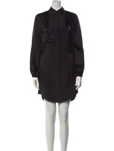 Pre-owned Balenciaga Vintage Mini Dress In Black