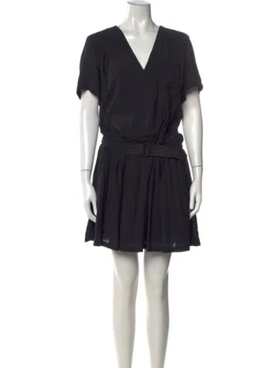 Pre-owned Balenciaga Vintage Mini Dress In Black