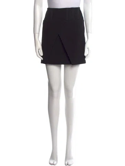 Pre-owned Balenciaga Vintage Mini Skirt In Black