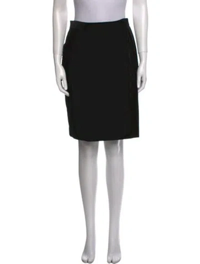 Pre-owned Balenciaga Vintage Mini Skirt In Black
