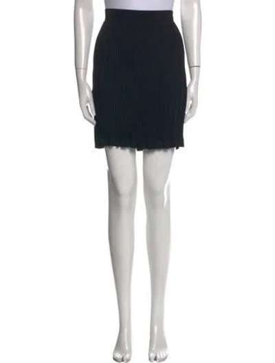 Pre-owned Balenciaga Vintage Mini Skirt In Black