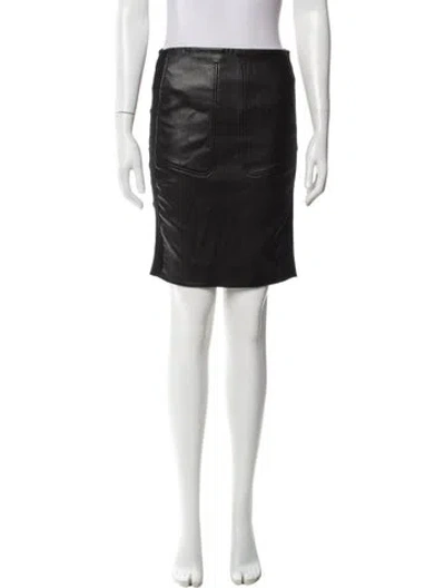 Pre-owned Balenciaga Vintage Mini Skirt In Black