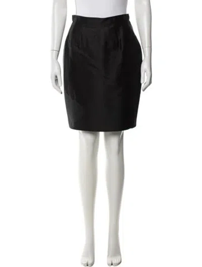 Pre-owned Balenciaga Vintage Mini Skirt In Black