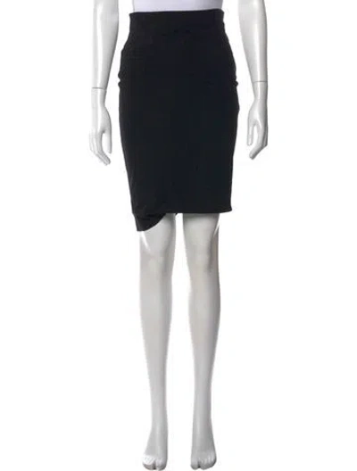 Pre-owned Balenciaga Vintage Mini Skirt In Black