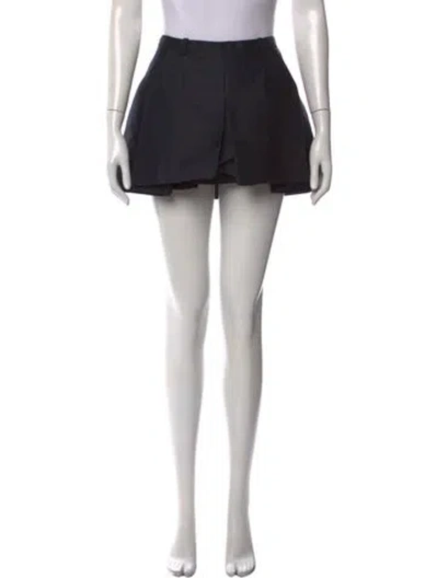 Pre-owned Balenciaga Vintage Mini Skirt In Black