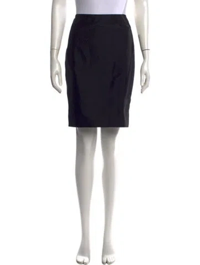 Pre-owned Balenciaga Vintage Mini Skirt In Black
