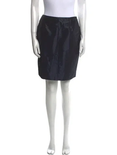 Pre-owned Balenciaga Vintage Mini Skirt In Blue