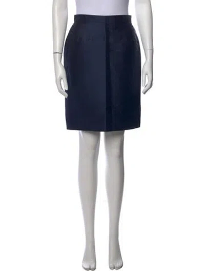Pre-owned Balenciaga Vintage Mini Skirt In Blue