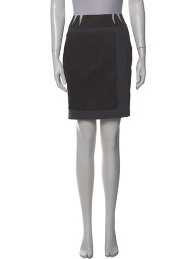 Pre-owned Balenciaga Vintage Mini Skirt In Gray