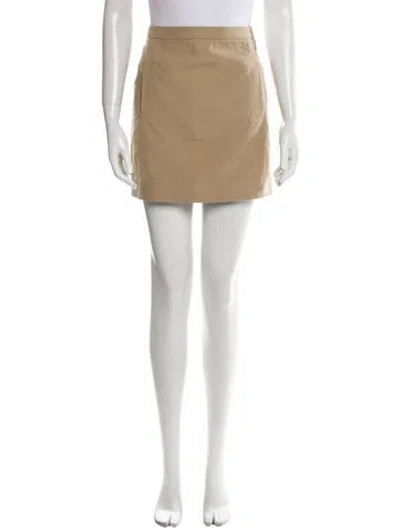 Pre-owned Balenciaga Vintage Mini Skirt In Neutral