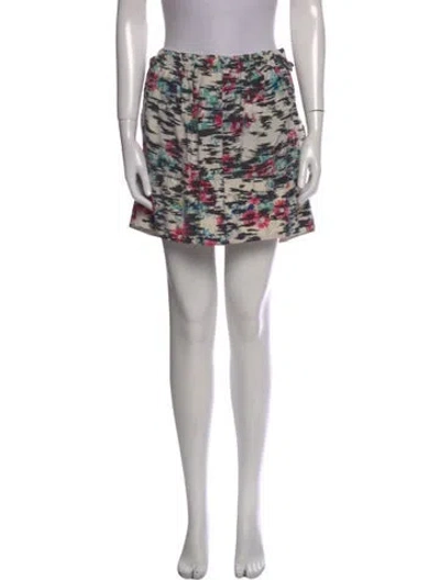 Pre-owned Balenciaga Vintage Mini Skirt In Neutral