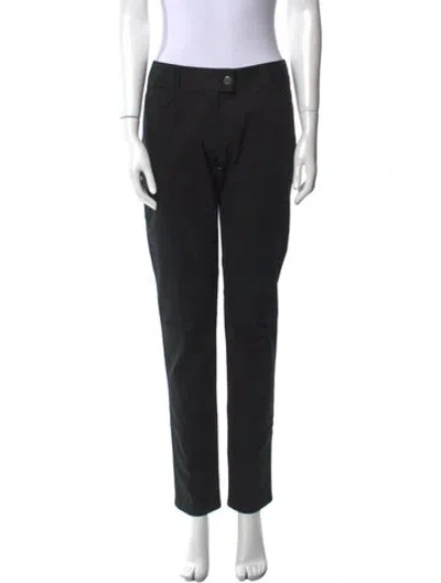 Pre-owned Balenciaga Vintage Straight Leg Pants In Black