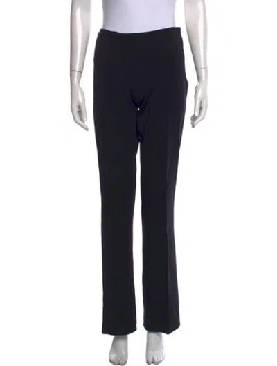 Pre-owned Balenciaga Vintage Straight Leg Pants In Black
