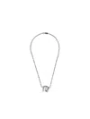Balenciaga Chain Link Necklace For Women In Metallic
