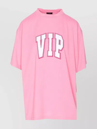 BALENCIAGA VIP TEAM CREWNECK GRAPHIC T-SHIRT
