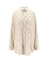 Balenciaga Beige Viscose Shirt