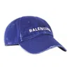 Balenciaga Visor Logo Cap 'blue White'