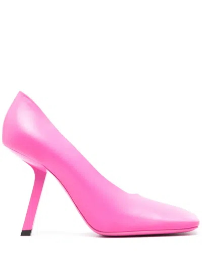 Balenciaga Void D'orsay 90mm Pumps In Rosa