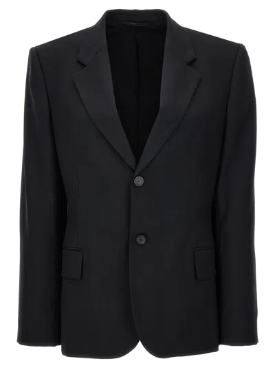 Balenciaga Jackets And Vests In Black