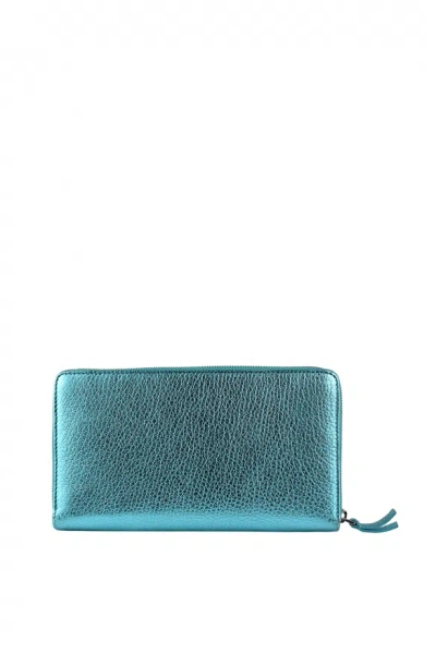 Balenciaga Wallet In Blue