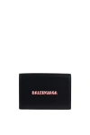 Balenciaga Women Wallet Cash Mini In Black