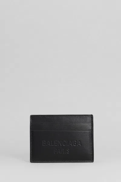 Balenciaga Wallet In Black Leather