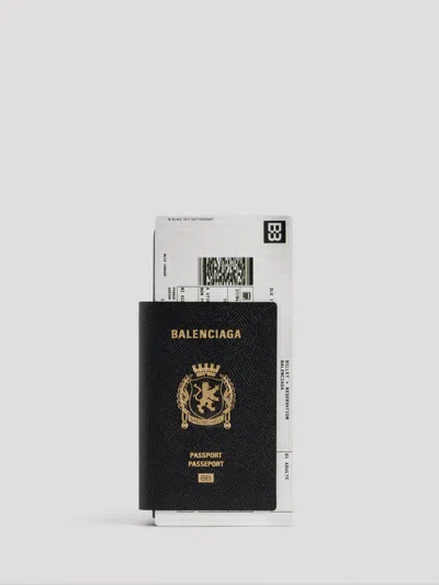 Balenciaga Wallet Men Color Black