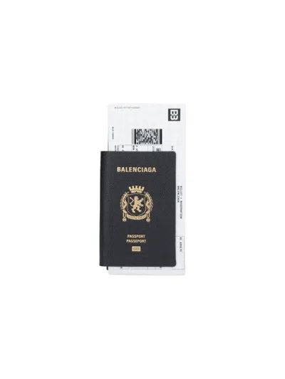 Balenciaga Wallets In Black