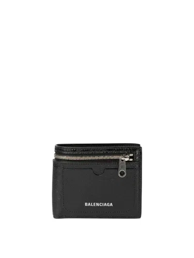 Balenciaga Wallets & Card Holders In Black
