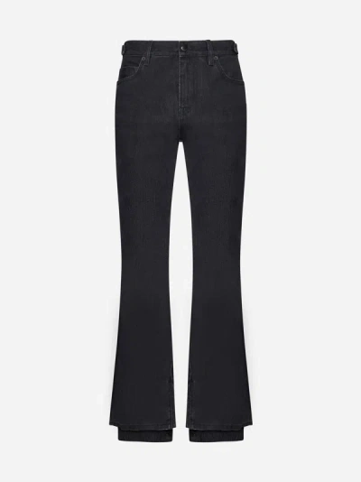 Balenciaga Waterproof Jeans In Black