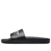 Balenciaga Wave Logo Slippers Sandals Black