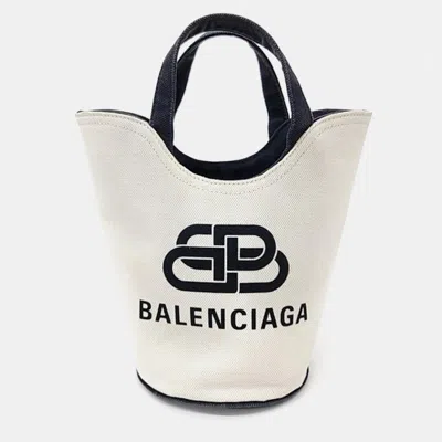 Pre-owned Balenciaga Wave Xs Tote And Shoulder Bag In Black
