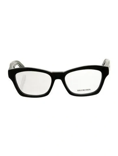 Pre-owned Balenciaga Wayfarer Eyeglasses In Green