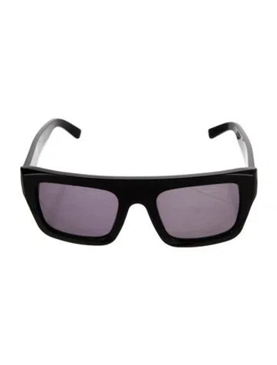 Pre-owned Balenciaga Wayfarer Tinted Sunglasses In Black