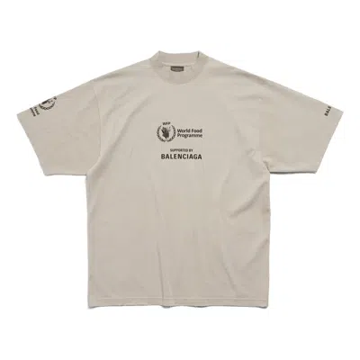 Balenciaga Wfp T-shirt 'grey Black' In Gray