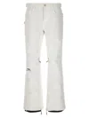 Balenciaga 5-pocket Ski 3b Sports Icon Pants White In White