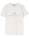 Balenciaga Women Logo Cotton T-shirt