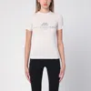 Balenciaga 'activewear' Stretch Jersey T-shirt In White