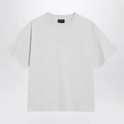 BALENCIAGA WHITE BALENCIAGA BACK MEDIUM FIT T-SHIRT