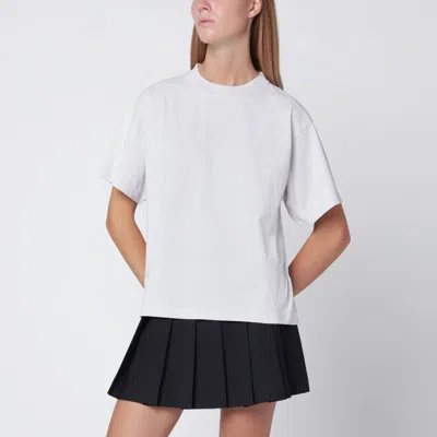 Balenciaga White  Back Medium Fit T-shirt