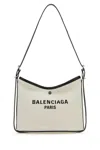 Balenciaga Biarri Logo-plaque Canvas Shoulder Bag