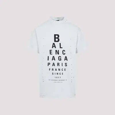 Balenciaga White Classic Printed T-shirt