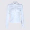 Balenciaga White Cotton Shirt In White