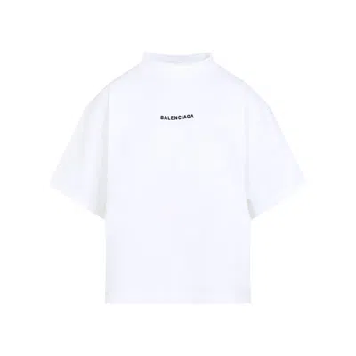 Balenciaga White Cotton T-shirt