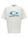 Balenciaga Loop Sports Icon Short T-shirt In White