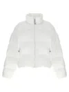Balenciaga Cropped Puffer Jacket In White