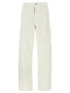 Balenciaga Women Denim Jeans In White