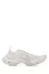 Balenciaga White Fabric Anatomic Sneakers In White